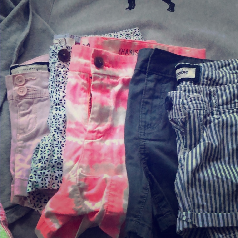 Shorts girls size 10,12, 00, zero